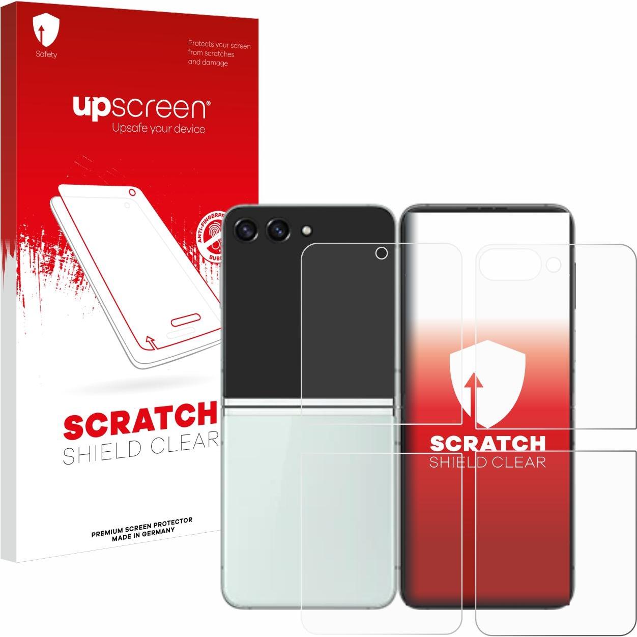 upscreen Scratch Shield Displayschutz (1 Stück, Samsung Galaxy S21), Smartphone Schutzfolie, Transparent