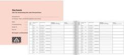 Actual product image Rnk Publisher Proof booklet for red licence plates, DIN A5 landscape (8 x)