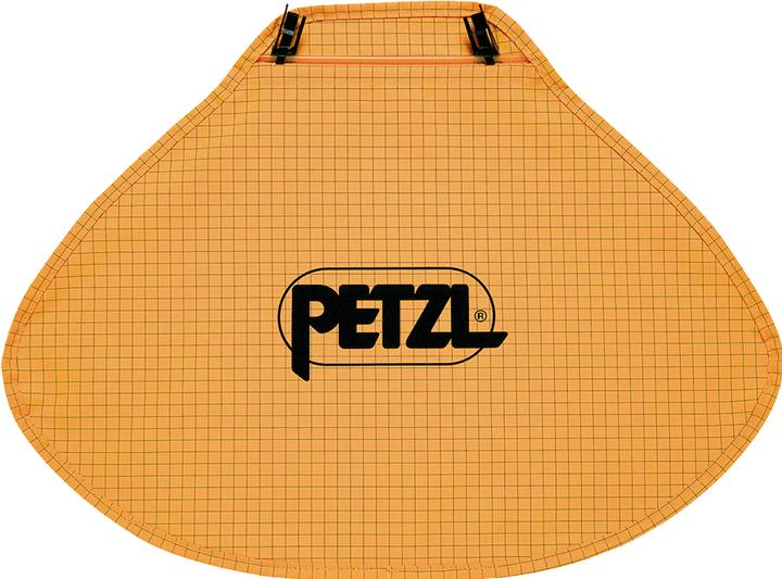 Actual product image Petzl Neck guard for VERTEX and STRATO helmets - orange (Hearing protection replacement pads)