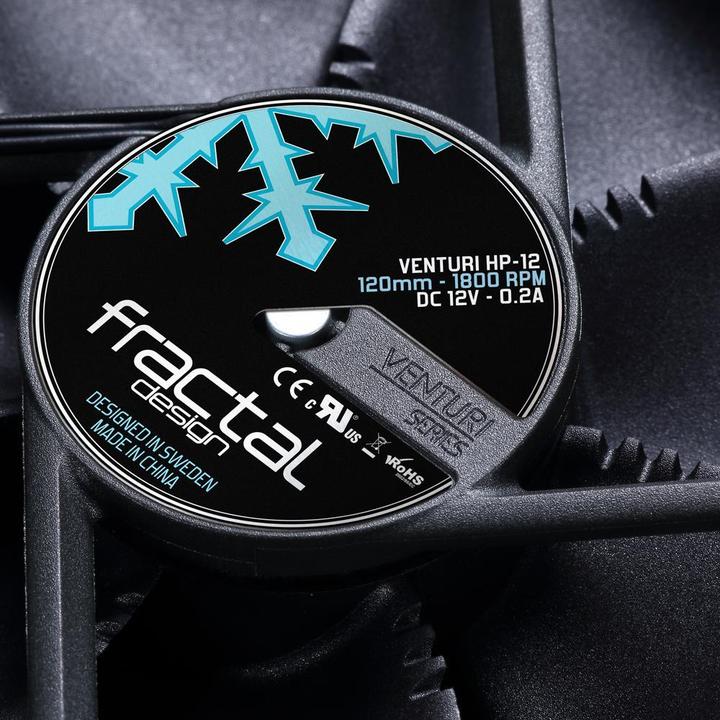 Actual product image Fractal Venturi HP-12 PWM (120 mm, 1 x)