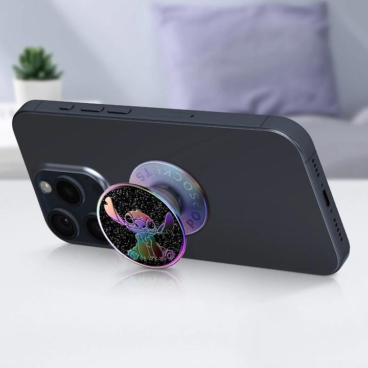 Image du produit PopSockets PopGrip Premium Enamel Oil Slick Stitch (point de suture à l'huile)