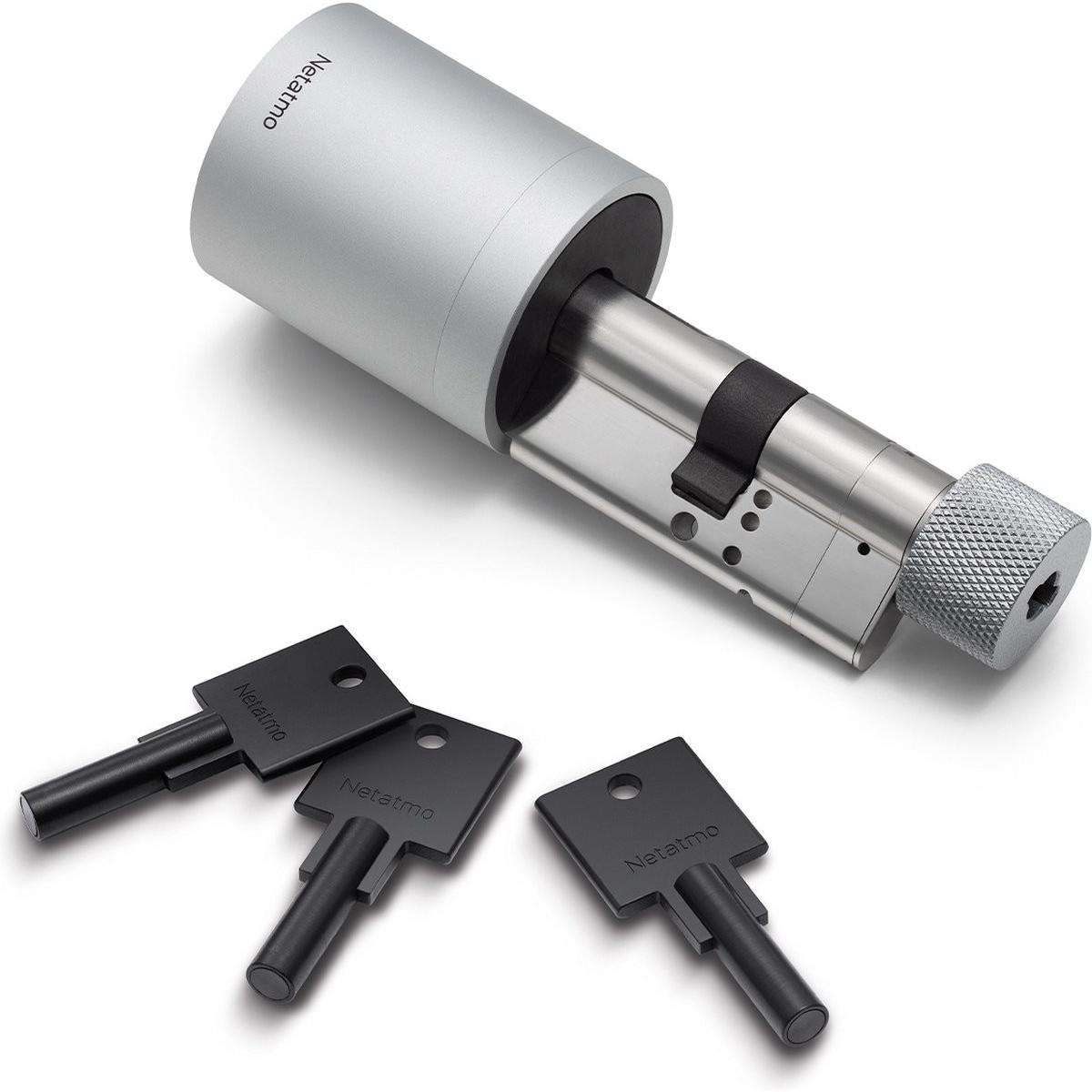 Netatmo, Controllo degli accessi, Intelligentes Türschloss & 3 Schlüssel (Smartphone)