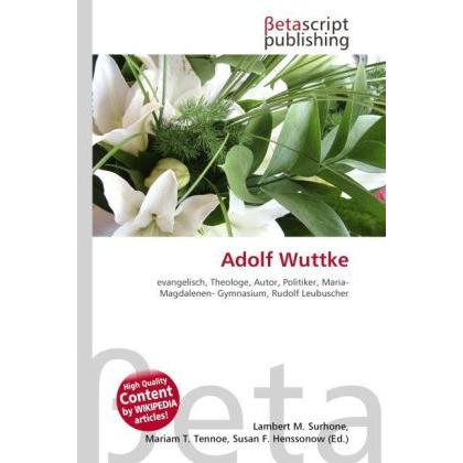Adolf Wuttke, Sachbücher