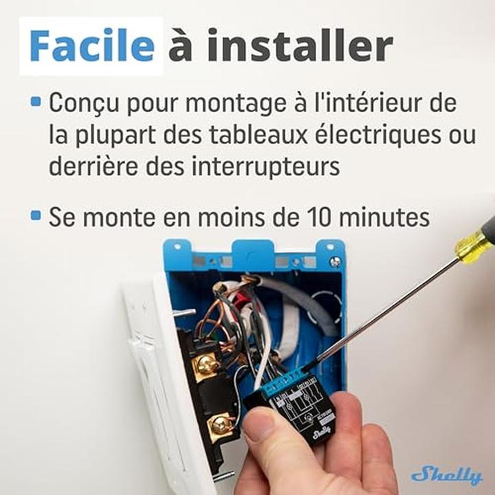 Produktbild Shelly WLAN-Schaltaktor Plus 2PM WiFi-Switch, 4 Stück (Schaltaktor)