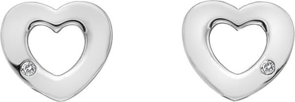 Immagine prodotto Hot Diamonds Orecchini a cuore con amuleto di diamanti (Argento 925)