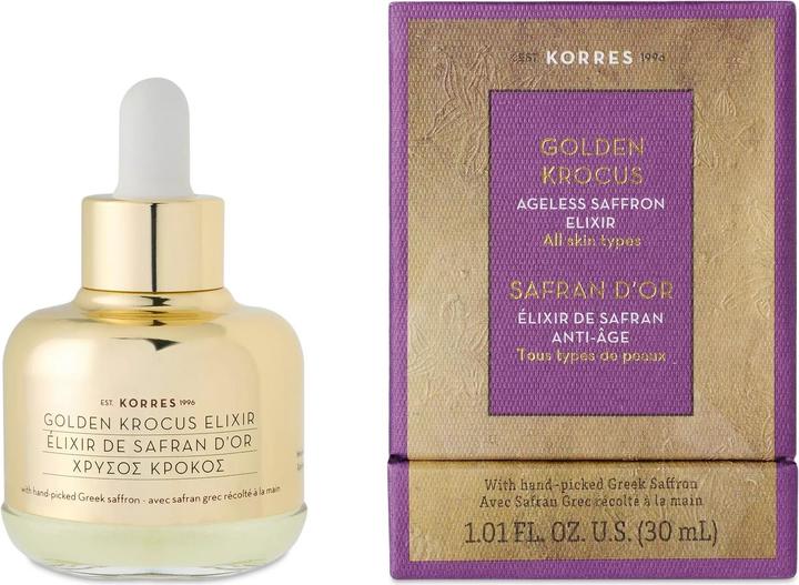 Actual product image Korres Golden Crocus Anti-Aging Elixir (30 ml)