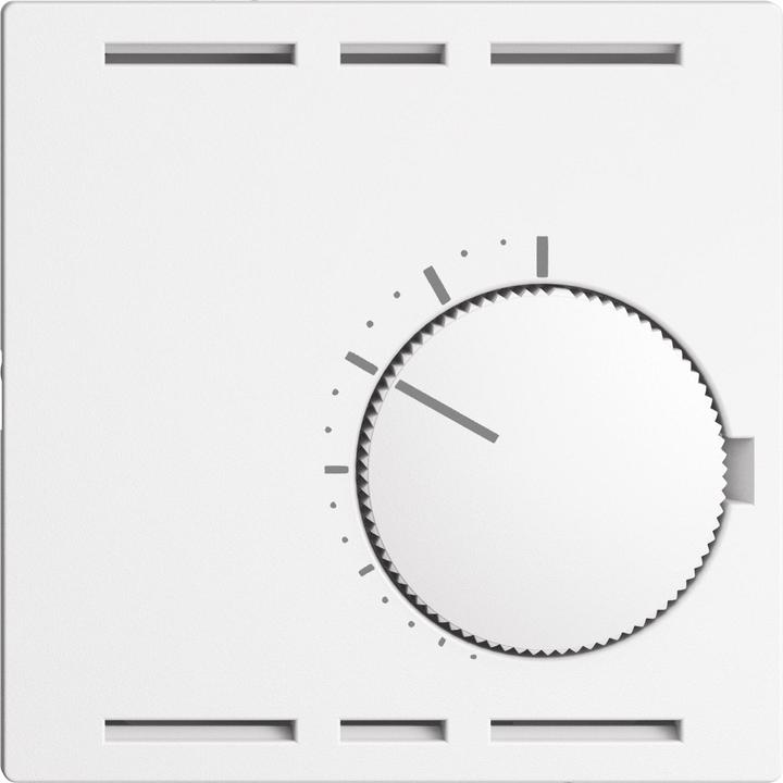 Produktbild Feller Abdeckset Thermostat ohne Schalter weiss