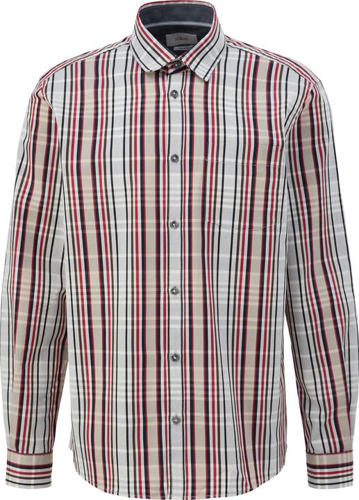 Immagine prodotto s.Oliver Hemd Regular: Hemd aus Baumwolle (L)