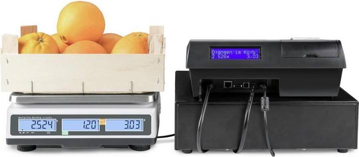 Actual product image Kern Price-calculating scales Max 15 kg 30 kg e=0.005 kg 0.01 kg d=0.005...