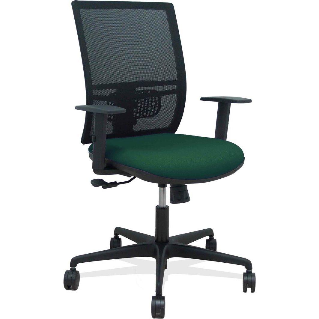 Piqueras y Crespo, Bürostuhl, Bürostuhl Yunquera P&C 0B68R65 Dunkelgrün
