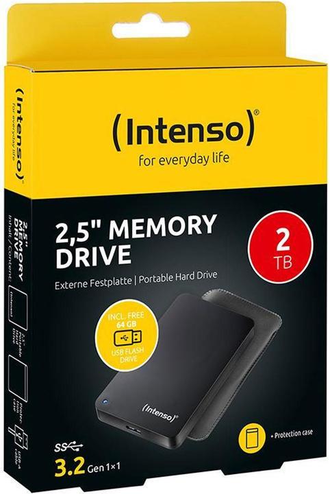Productafbeelding Intenso HDD USB3.0 2.5" 2TB/USB 2.0 64GB (2 TB)