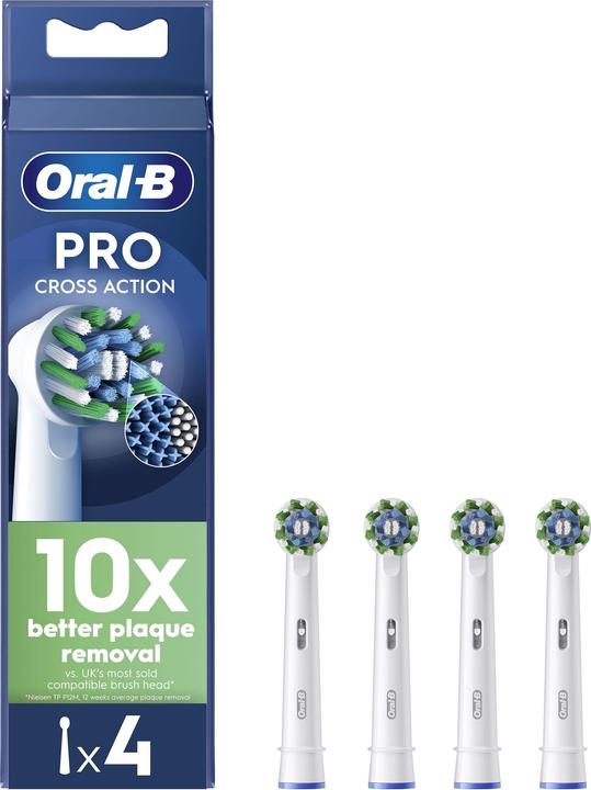 Produktbild Oral-B Pro Cross Action Aufsteckbürsten 4er (4 x)