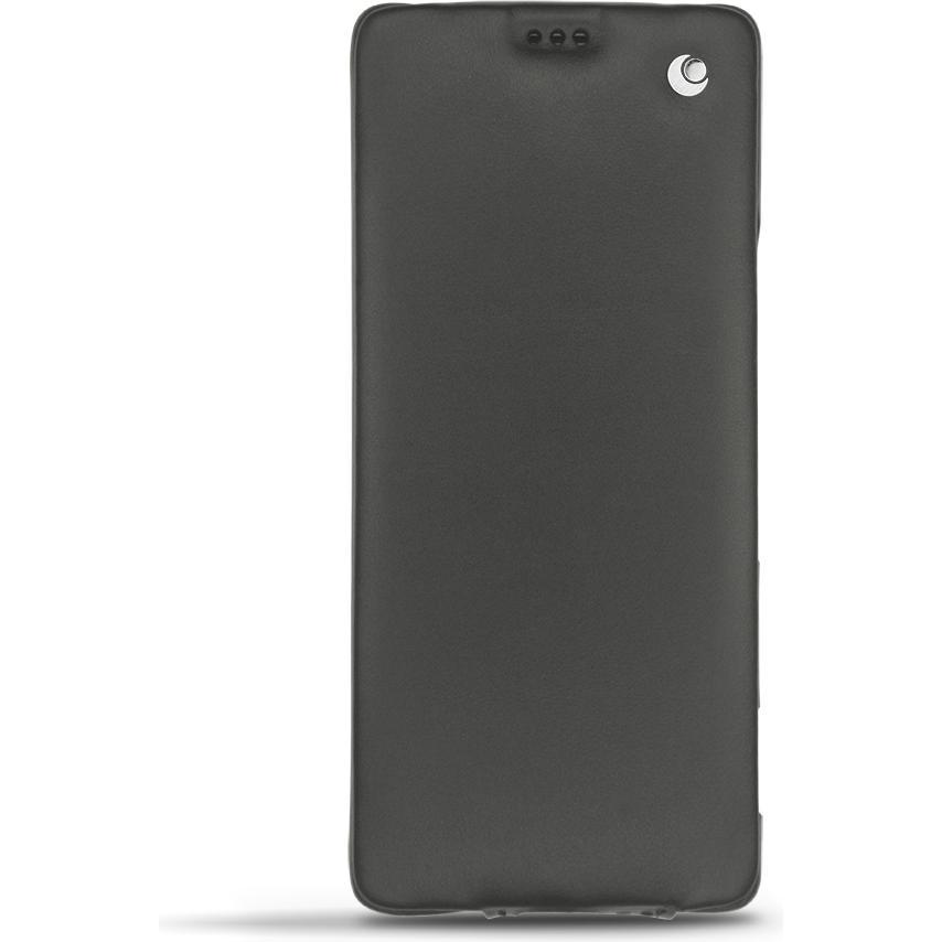 Noreve Lederschutzhülle vertikal (Sony Xperia 1 II), Smartphone Hülle, Violett