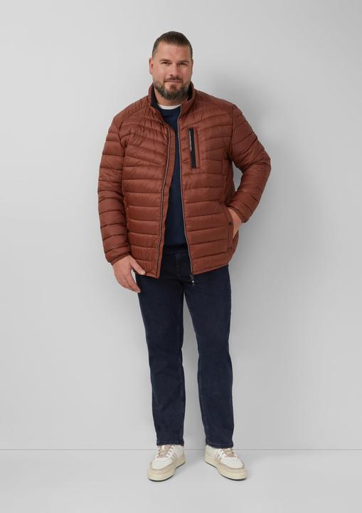 Produktbild S.Oliver Outdoor-Jacke Leichte Steppjacke mit sportiven Kontrastdetails | 360° Circular Vision (5XL)