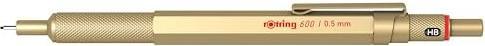 Actual product image Rotring 600 Feinminenstift metallic-gold 0,5 mm (0.50 mm, HB)