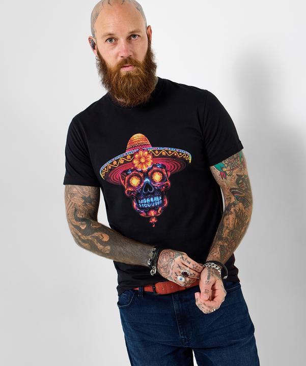Produktbild Joe Browns Neon Lights Skull Graphic Tee (S)