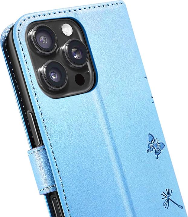 Actual product image Zanaé Wallet Etui iPhone 16 Pro Blumen Design (Apple iPhone 16 Pro)