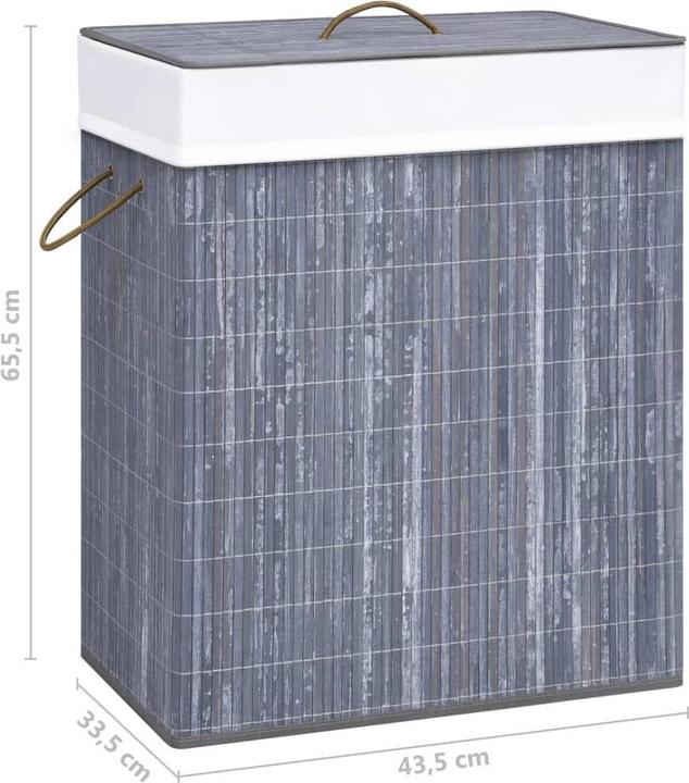 Image du produit vidaXL Wäschekorb (83 l)