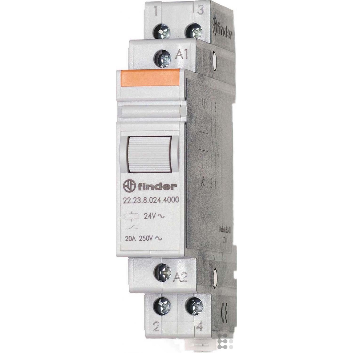 Finder Installationsrelais 230VAC 20A, Relais
