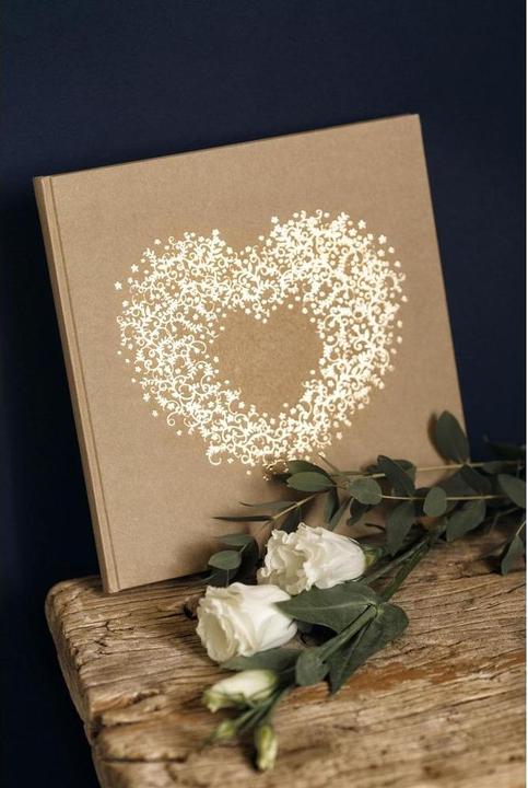 Actual product image Partydeco Guestbook heart (20.5 x 20.5 cm)