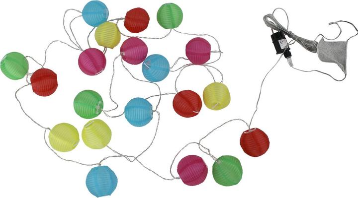Produktbild H & S Collection Partybeleuchtung im Freien. 20 LED-Laternen. Ip44 (10.70 m)