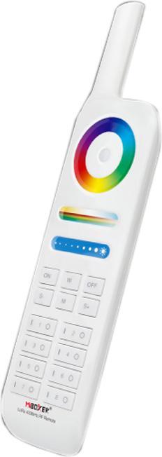 Actual product image Milight 433MHz 8-zone remote control RGB+KW/WW (RGBCCT)