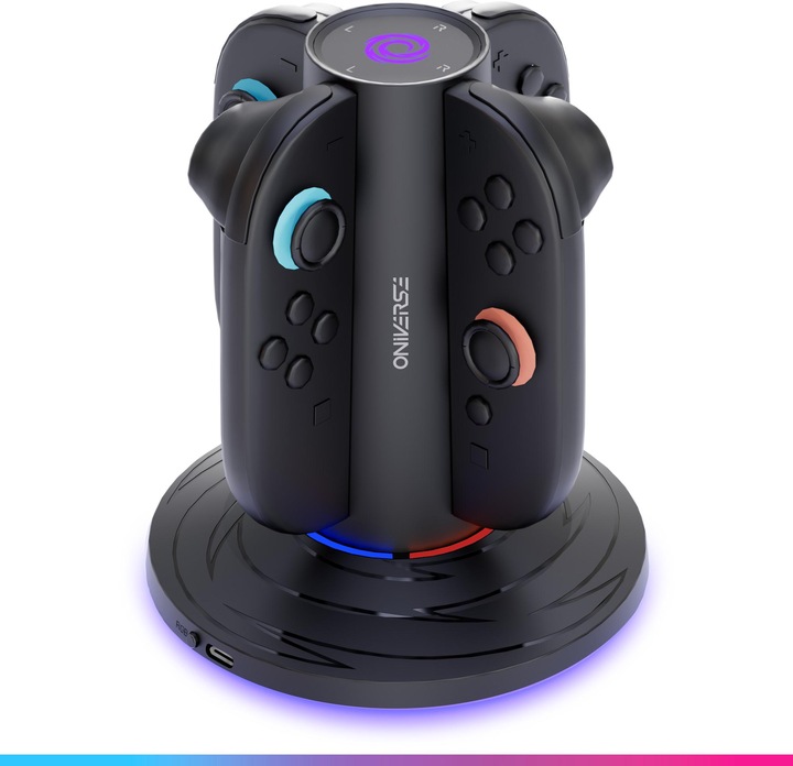 Produktbild Oniverse QUADRANT Magnetische Ladestation für 4 Joycons™ - Gaming-Zubehör (Switch)