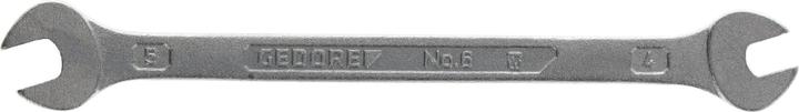 Actual product image Gedore Double open-end wrench (4 mm, 5 mm)