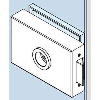 Dormakaba, Cilindro serrature, Kit di serrature per porte in vetro DORM
