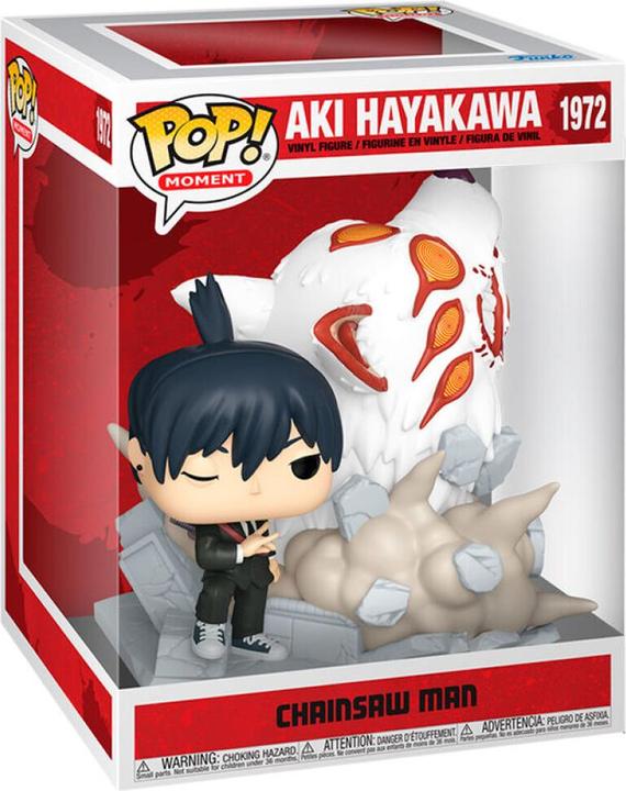 Actual product image Funko Chainsaw Man POP Moments Aki (Fox Devil)
