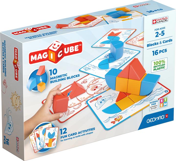 Geomag Carte di blocchi Magicube