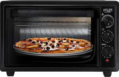 Image du produit Adler AD 6023 Four électrique, 26 L, Noir