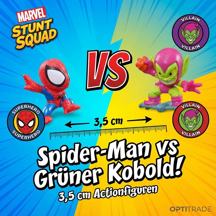 Produktbild Hasbro F70625X0 Spiderman STUNT SQUAD Mini Playset