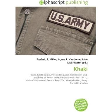 Khaki, Fachbücher