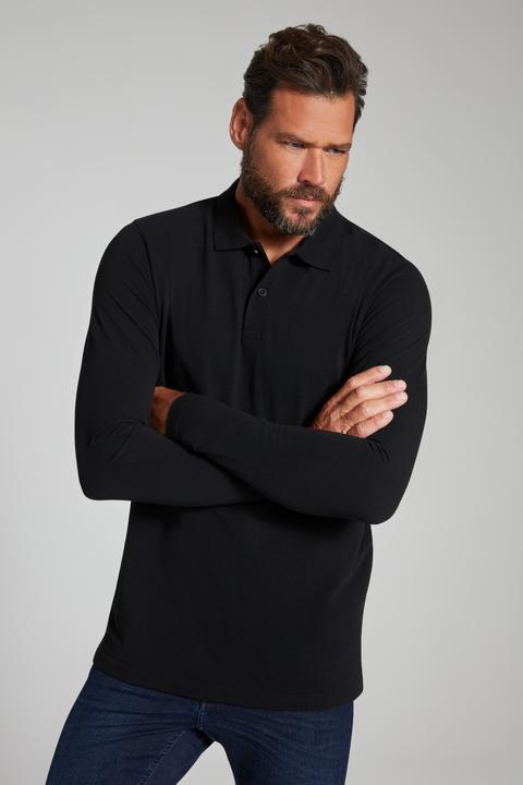 Produktbild JP1880 Poloshirt, Basic, Langarm, Piqué (XL)