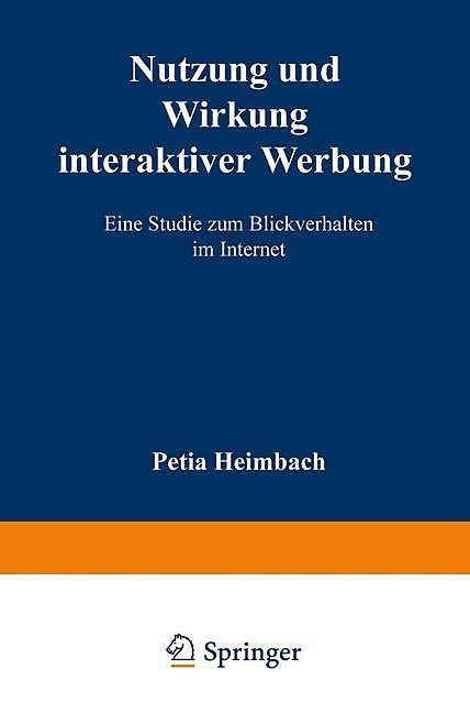 Produktbild Nutzung und Wirkung interaktiver Werbung (Deutsch, 2001)