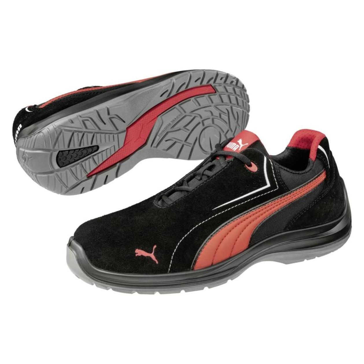 Puma, Werkschoenen, Touring Zwart Suède Laag 643440200000040 Esd Veiligheidsschoen S3 Schoenmaat (Eu), 40 Zwak (S3, 40)