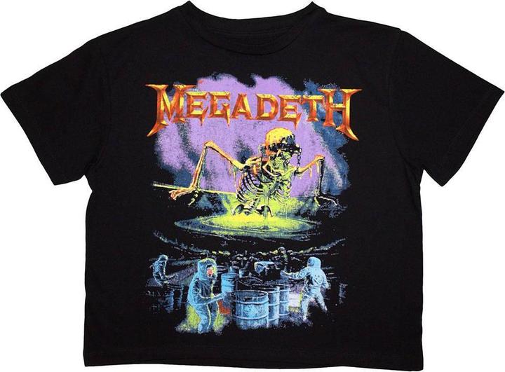 Produktbild Megadeth Contaminated Kurzes Top (XXL)