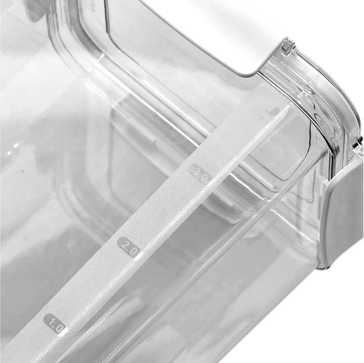 Actual product image Zeller Present Vorratsdose Kunststoff 4200 ml 18x18x20.4 cm (4.20 l)