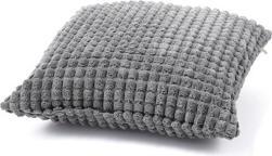 Actual product image Dutch Decor Cushion Rome 45x45 cm Charcoal Grey (45 x 45 cm)