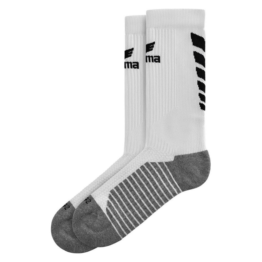 Erima, Herren, Sportsocken, Six Wings Socks (47 - 50), Weiss, Schwarz