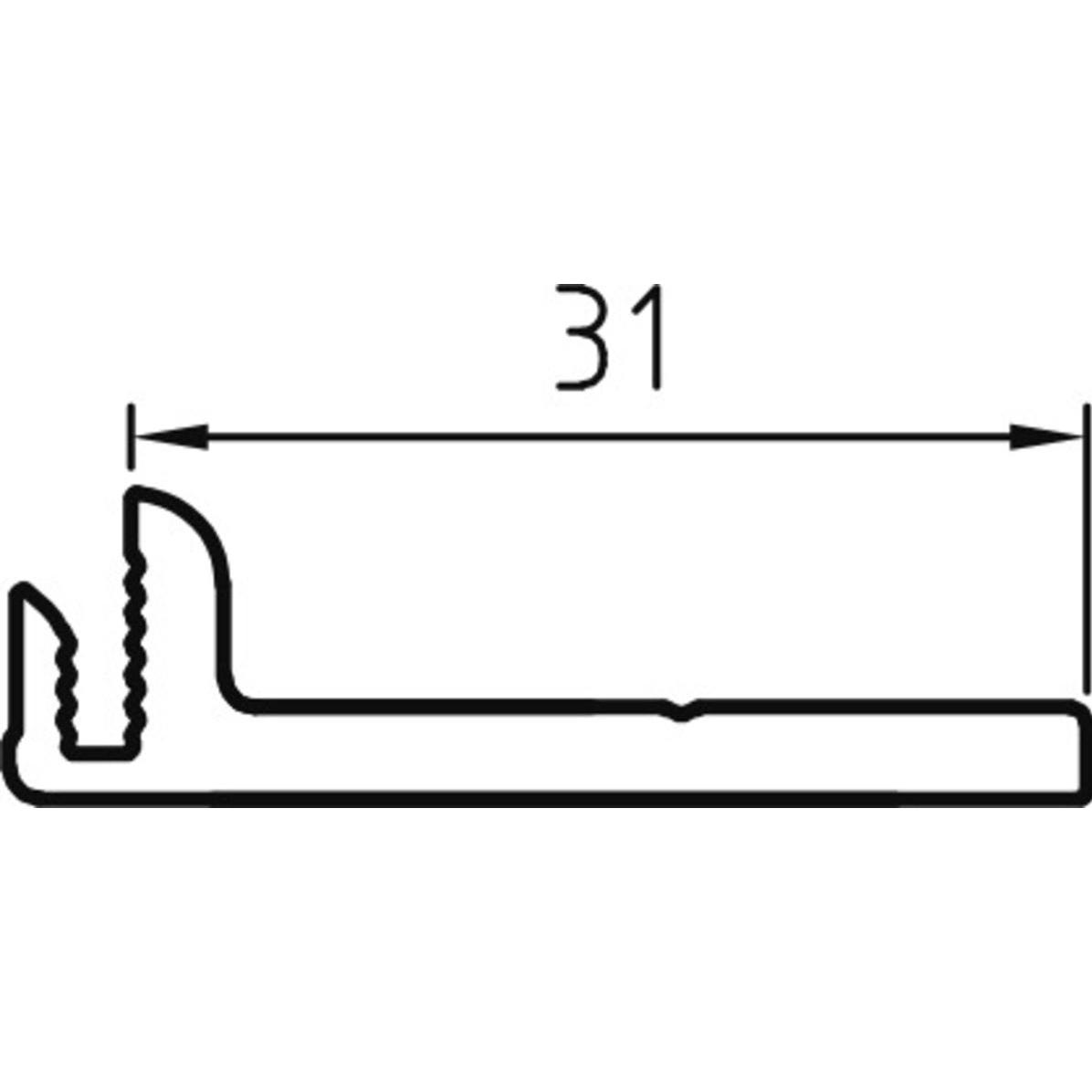 BKV, Türbeschlag + Scharnier, Beschlagaufnahmeprofile ROTO Eifel E6/C-0