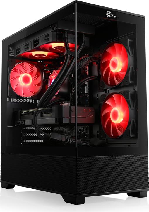 CSL Gaming PC M12210H (32 GB, AMD Ryzen 7 7800X3D, Radeon RX 9070 XT)