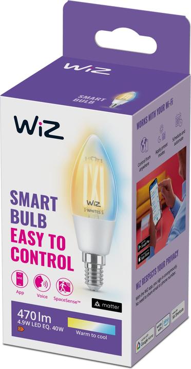 Actual product image WiZ B35 (E14, 4.90 W, 470 lm, 1 x, E)