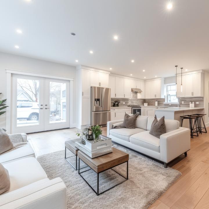 Actual product image Luxula LED CCT recessed panel (1190 lm)