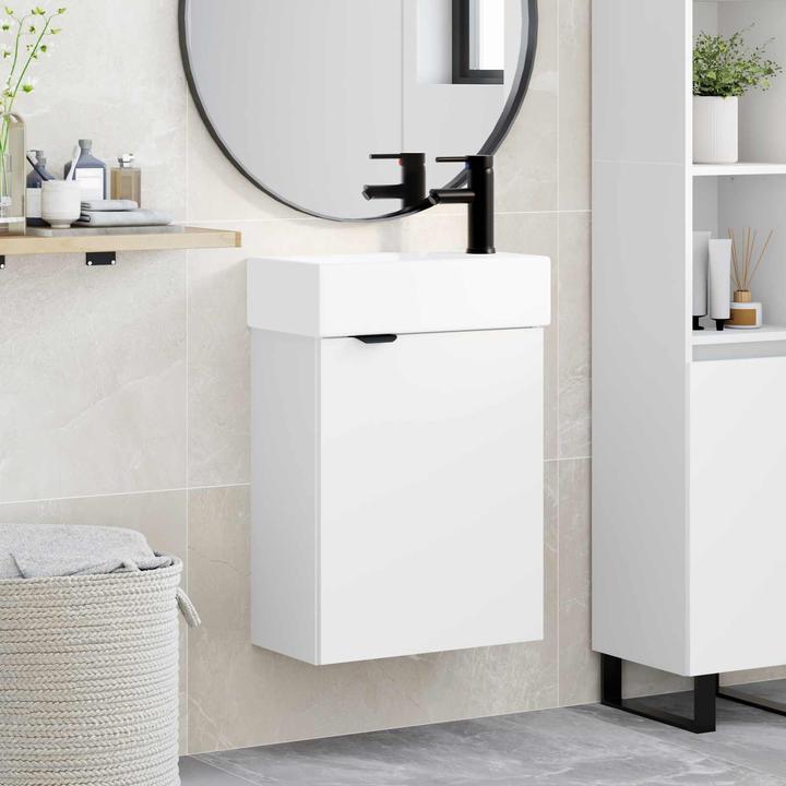 Produktbild vidaXL Badezimmerschrank (45.50 x 22.50 x 84 cm)