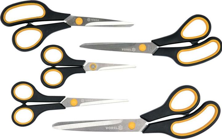 Produktbild Toya 5-teiliges Scherenset, Höhe 140-170-190-220-250 mm, Edelstahl (21 cm)