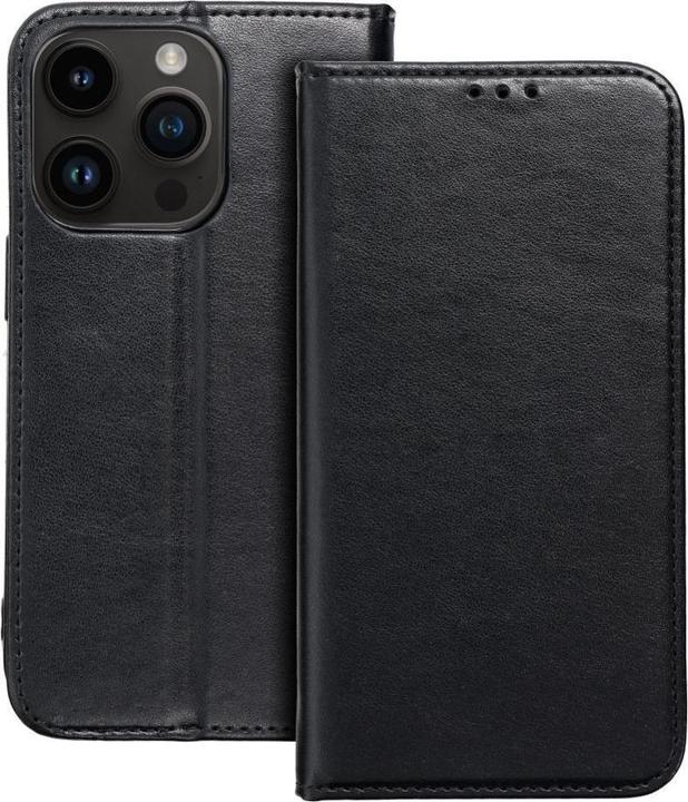 Actual product image OEM Book case SMART MAGNETO Book case for IPHONE 15 Pro black (Apple iPhone 15 Pro)