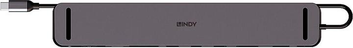 Produktbild Lindy DST-Mini XT 810, USB C Laptop Mini Dockingstation mit 8K-Unterstützung für ein Display, 4K60 bei 2 D (USB-C, 7 Ports)