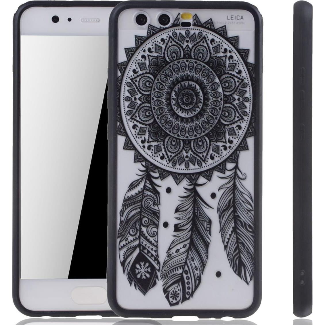 König Design Huawei P10 Hülle Case Handy Cover Schutz Tasche Schutzhülle Bumper Etui Schwarz (Haier P10), Smartphone Hül...